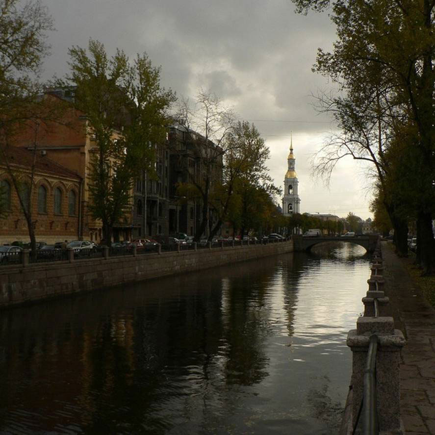 This is river ( Kharkov) which is located in our city. It follows along the whole city and you can see river tram there.